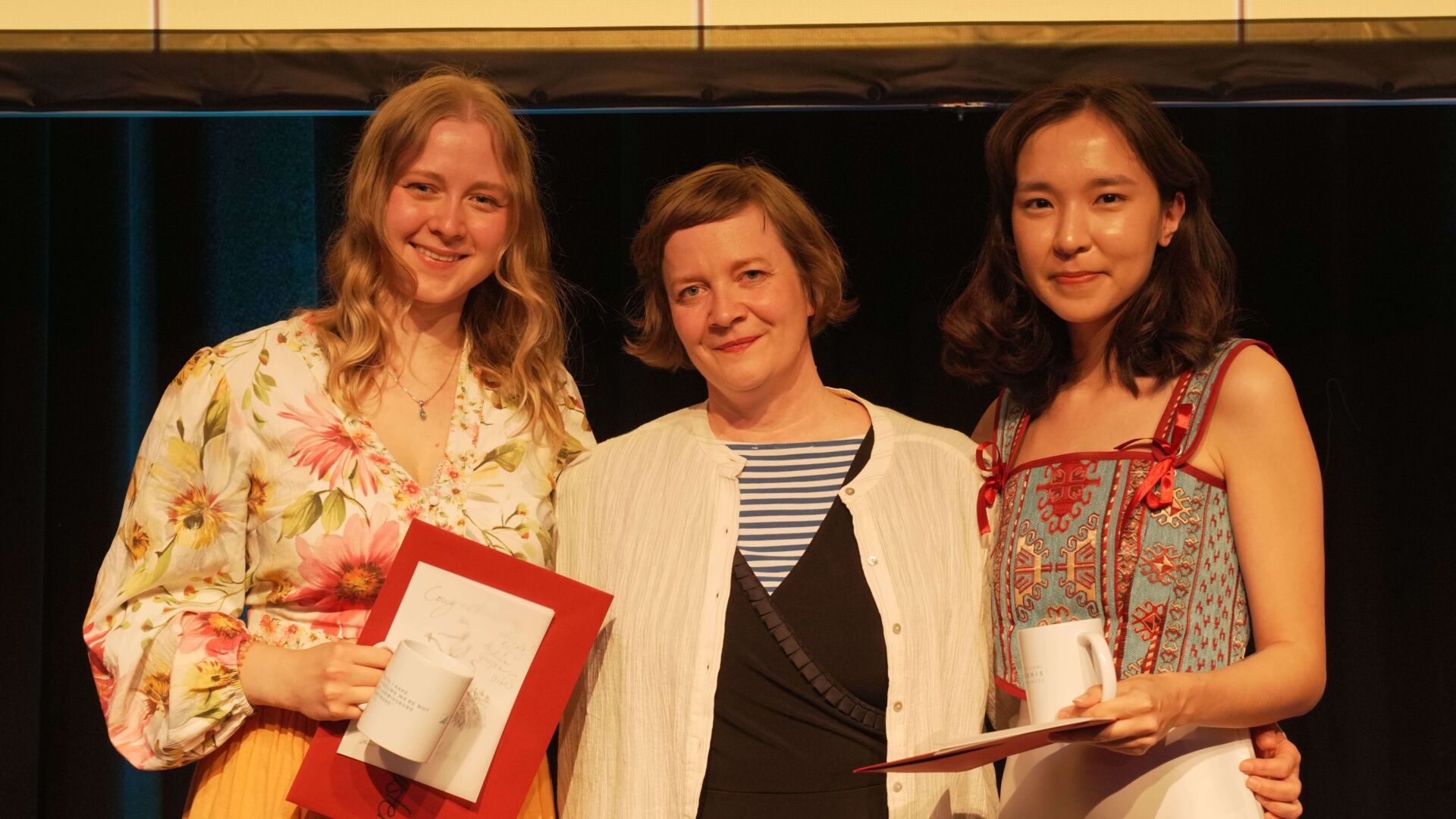 Gruppenbild unserer zwei Character Animation Graduates