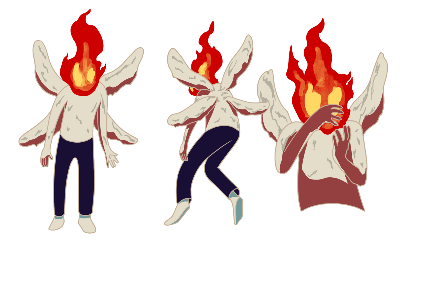 Character Design für Firehead - Sohn