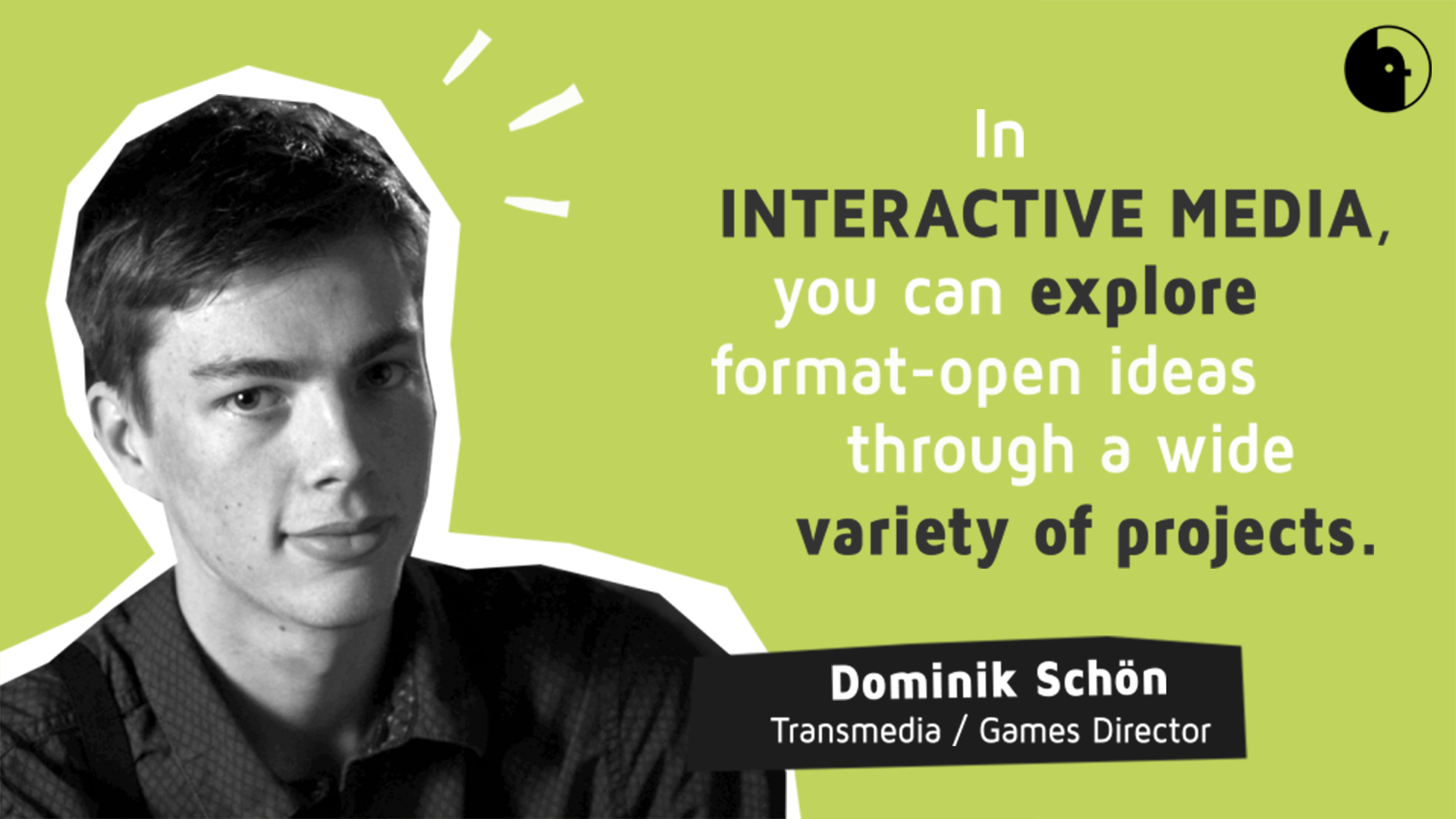 Transmedia/Games Director Dominik Schön