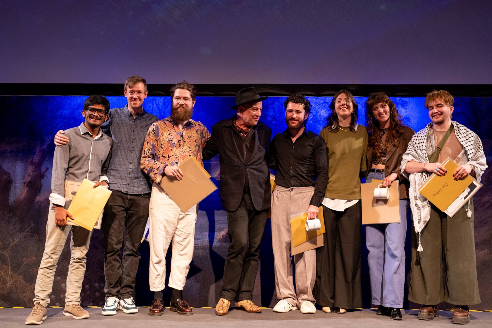 Gruppenbild unserer sieben Animation Directing Graduates